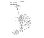 MTD 3395705 12/12.5hp 42" lawn tractors diagram