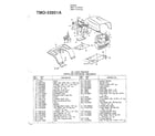 MTD 33951A 42" lawn tractor diagram