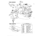 MTD 33951A 42" lawn tractor page 2 diagram