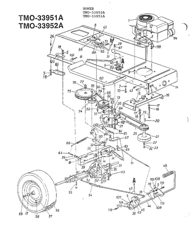 42" lawn tractors