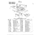 MTD 33952A 42" lawn tractors page 3 diagram