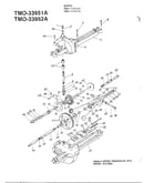 Single speed transaxle rh