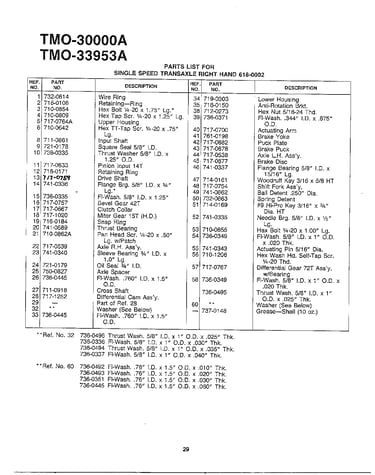 Single speed transaxle right hand page 2