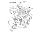 MTD 3395408 46" 18hp garden tractor page 6 diagram