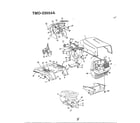 MTD 33954A 46" 18hp lawn tractor page 2 diagram