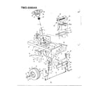 MTD 33954A 46" 18hp lawn tractor page 4 diagram