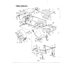 MTD 33954A 46" 18hp lawn tractor page 8 diagram
