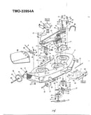 46" 18hp lawn tractor