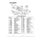 MTD 3396003 12.5hp 42" lawn tractor diagram
