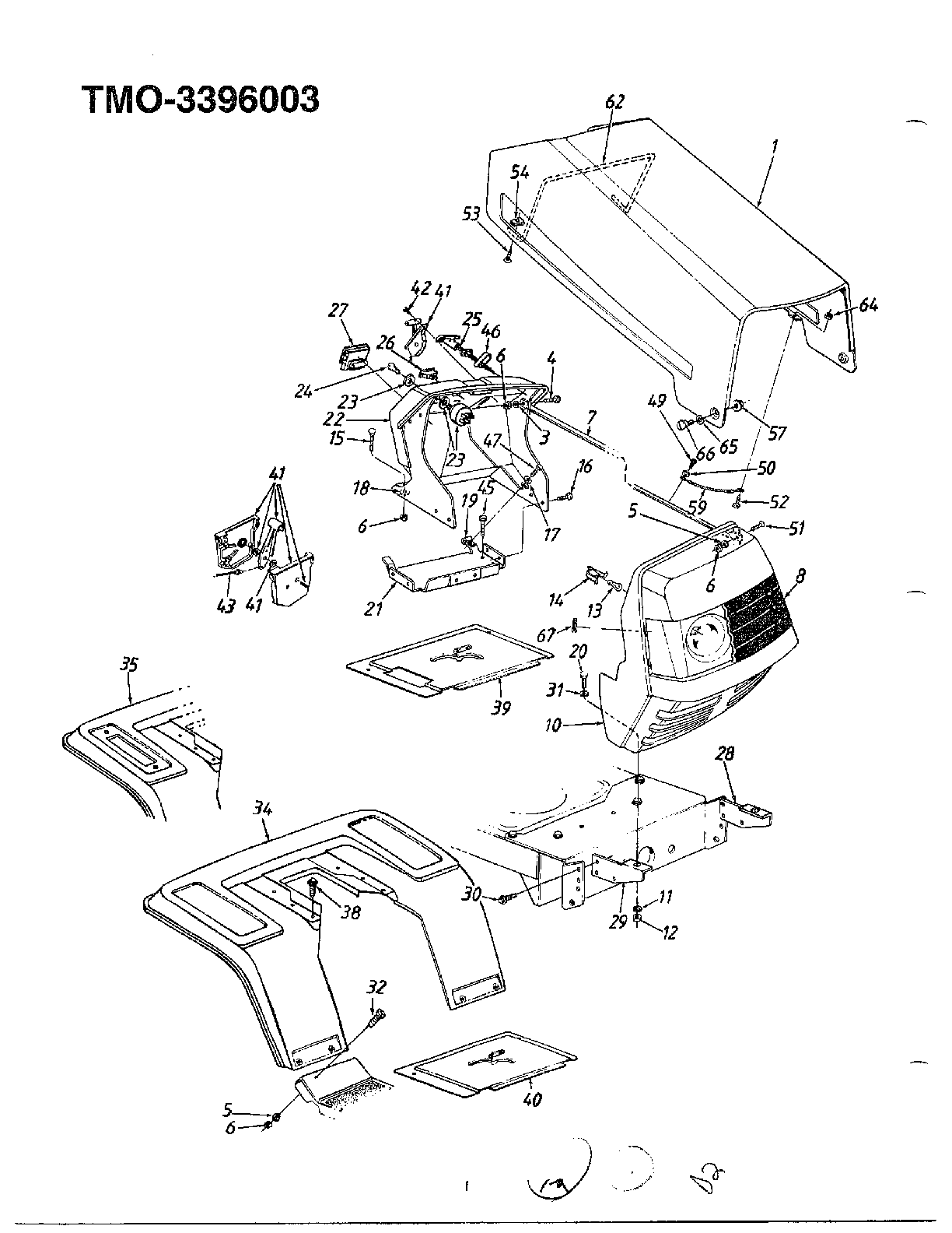 12.5HP 42" LAWN TRACTOR Page 2