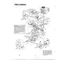 MTD 3396003 12.5hp 42" lawn tractor diagram
