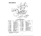 MTD 3396102 14hp 42" lawn tractor page 6 diagram