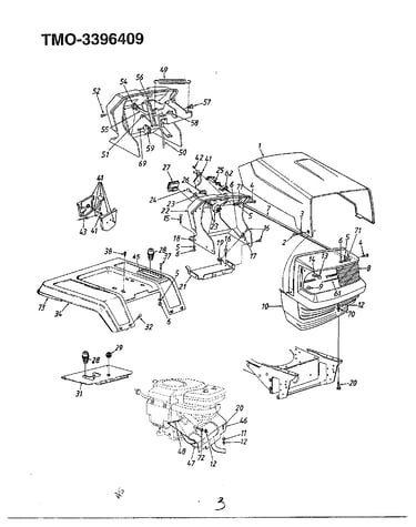 46" 18hp garden tractor page 2