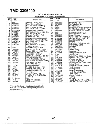 46" 18hp garden tractor page 5