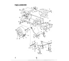MTD 3396409 46" 18hp garden tractor page 8 diagram