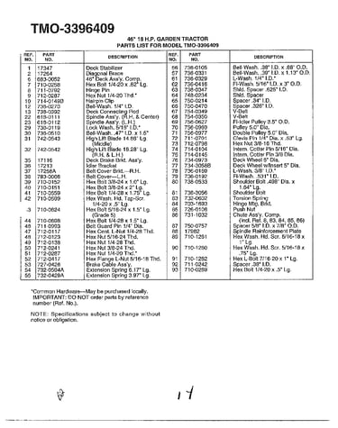 46" 18hp garden tractor page 13