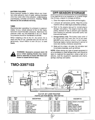 Information/wiring diagram
