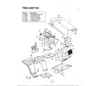 MTD 3397103 38" lawn tractor diagram