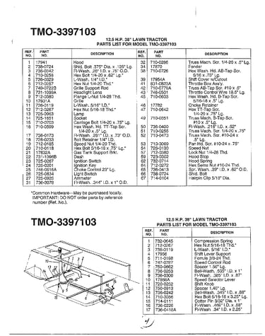 38" lawn tractor page 2