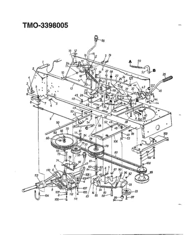 18 hp 46" garden tractor