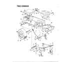 MTD 3398005 18 hp 46" garden tractor/wheel chart diagram