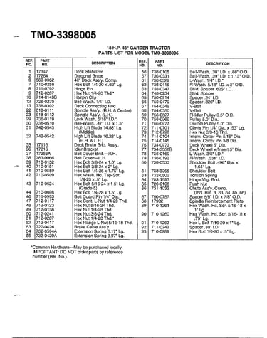 18 hp 46" garden tractor page 4