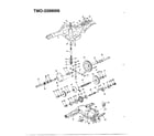 MTD 3399006 18.5hp 46" garden tractor diagram