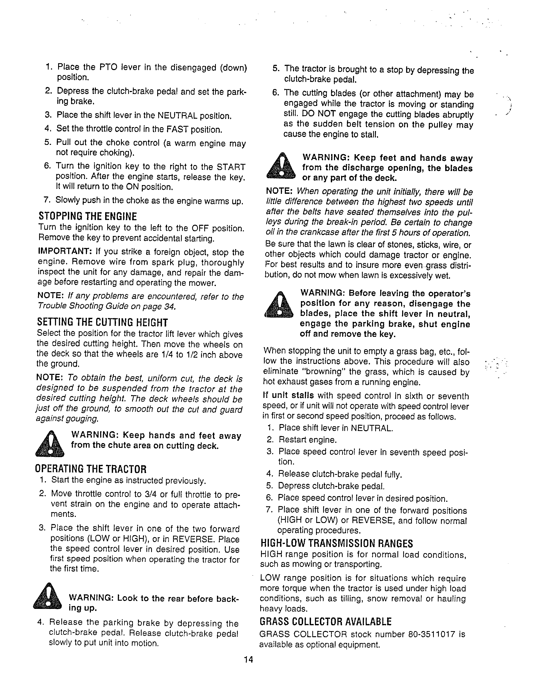 Information page 10
