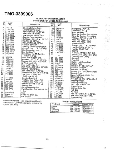 Garden tractor page 5
