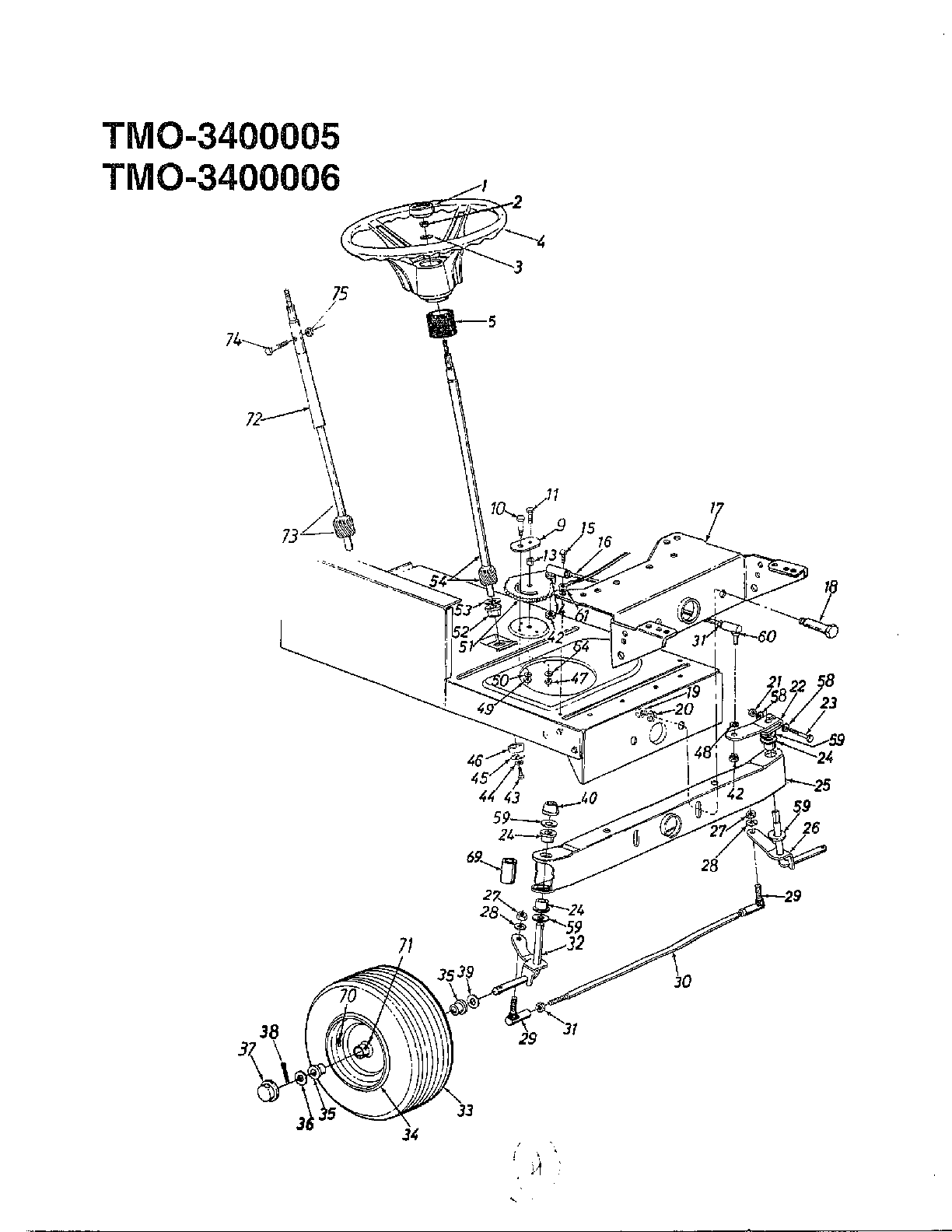 18hp 42"/46" lawn tractor page 3