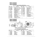MTD 3400005 18hp 42"/46" electrical diagram