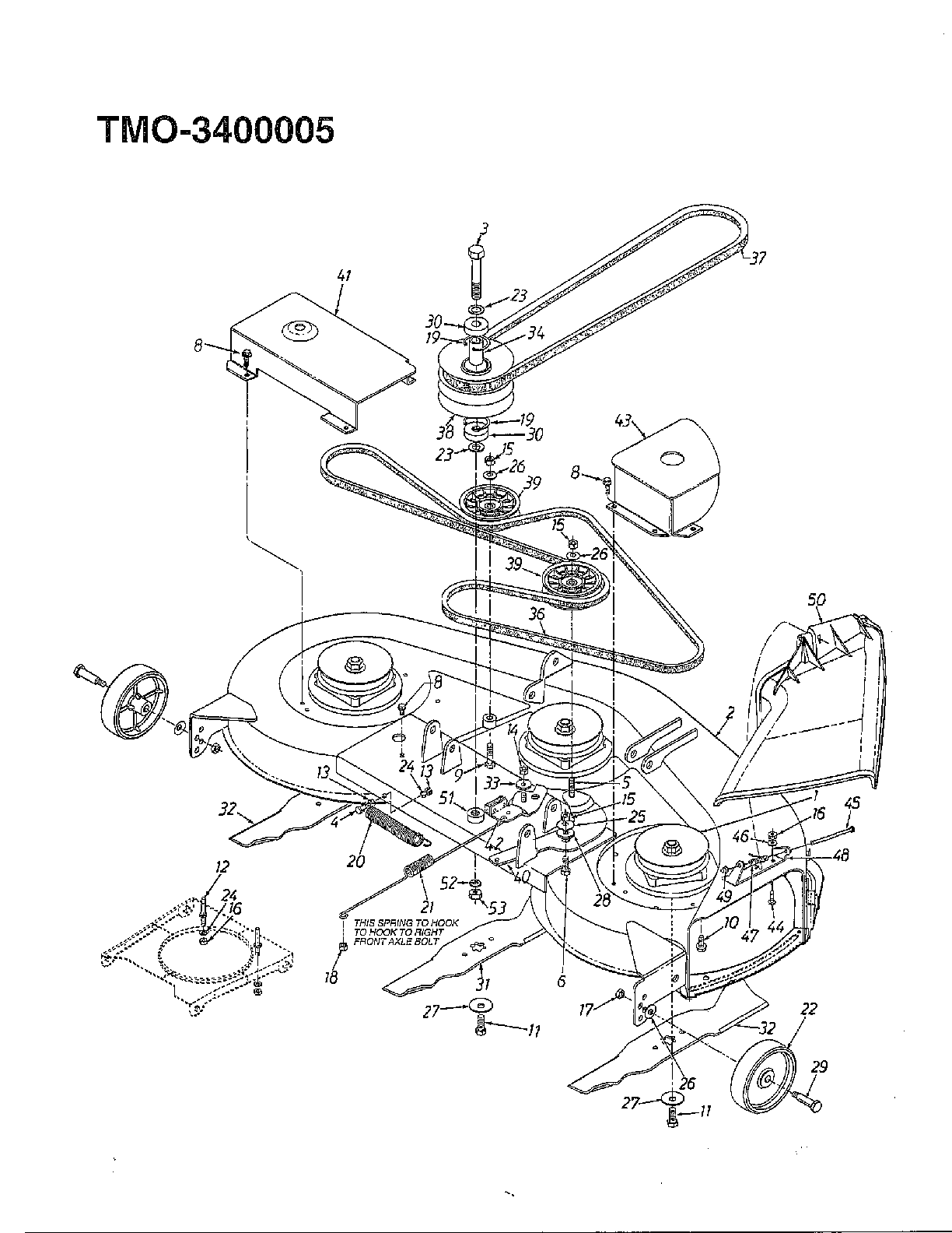 18hp 46" lawn tractor