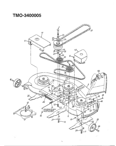 18hp 46" lawn tractor
