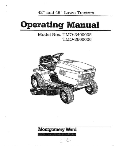 42"/46" lawn tractors