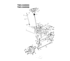 MTD 3500006 18 hp/42" and 46" tractor page 3 diagram