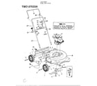 MTD 37033A rotary mower/accessories diagram