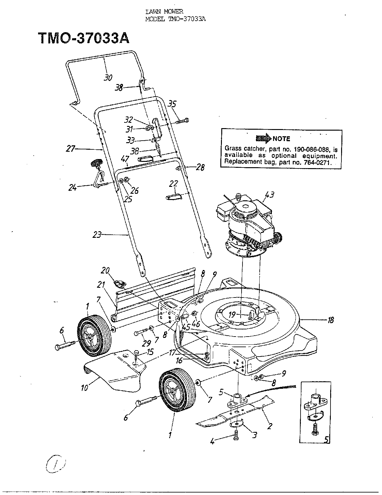 Rotary mower/accessories