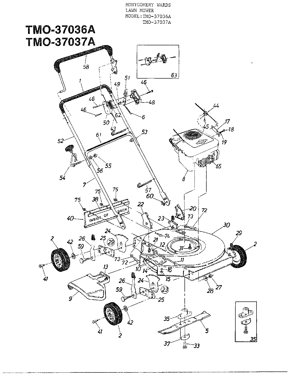 3.5HP 20" ROTARY MOWERS