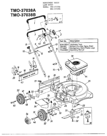 4hp 22" rotary mowers