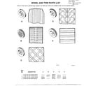 Murray 37040 wheel and tire diagram