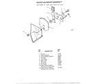 Murray 37040 height adjuster assembly diagram