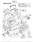 4hp 21" rotary mower