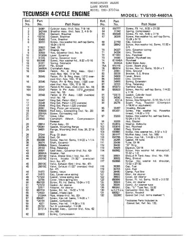 Engine-4 cycle-tecumseh page 2