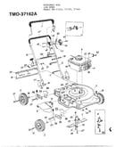 3.5hp 20" rotary mower
