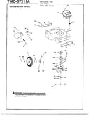 19" electrical mower-deck and blade
