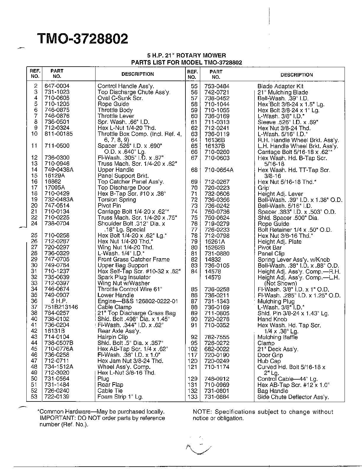 Rotary mower page 2