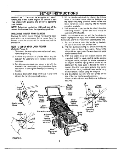 Set-up instructions