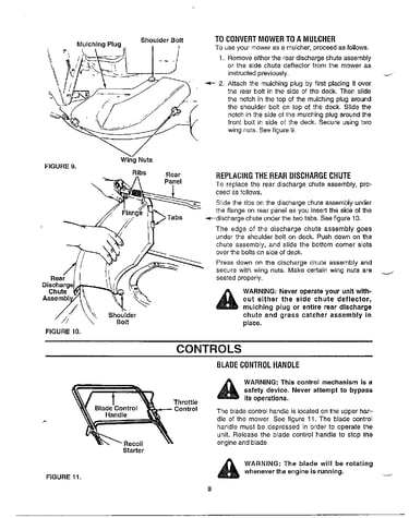 Set-up/controls