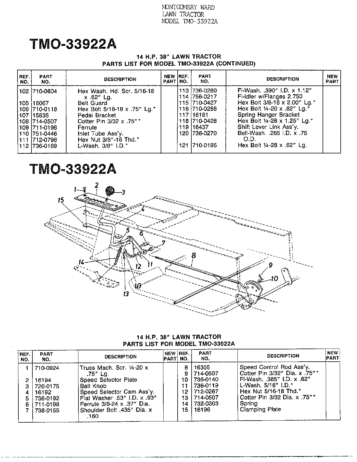 14HP 38" LAWN TRACTOR Page 5