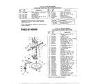 MTD 374006 5.5hp 21" rotary mowers page 3 diagram
